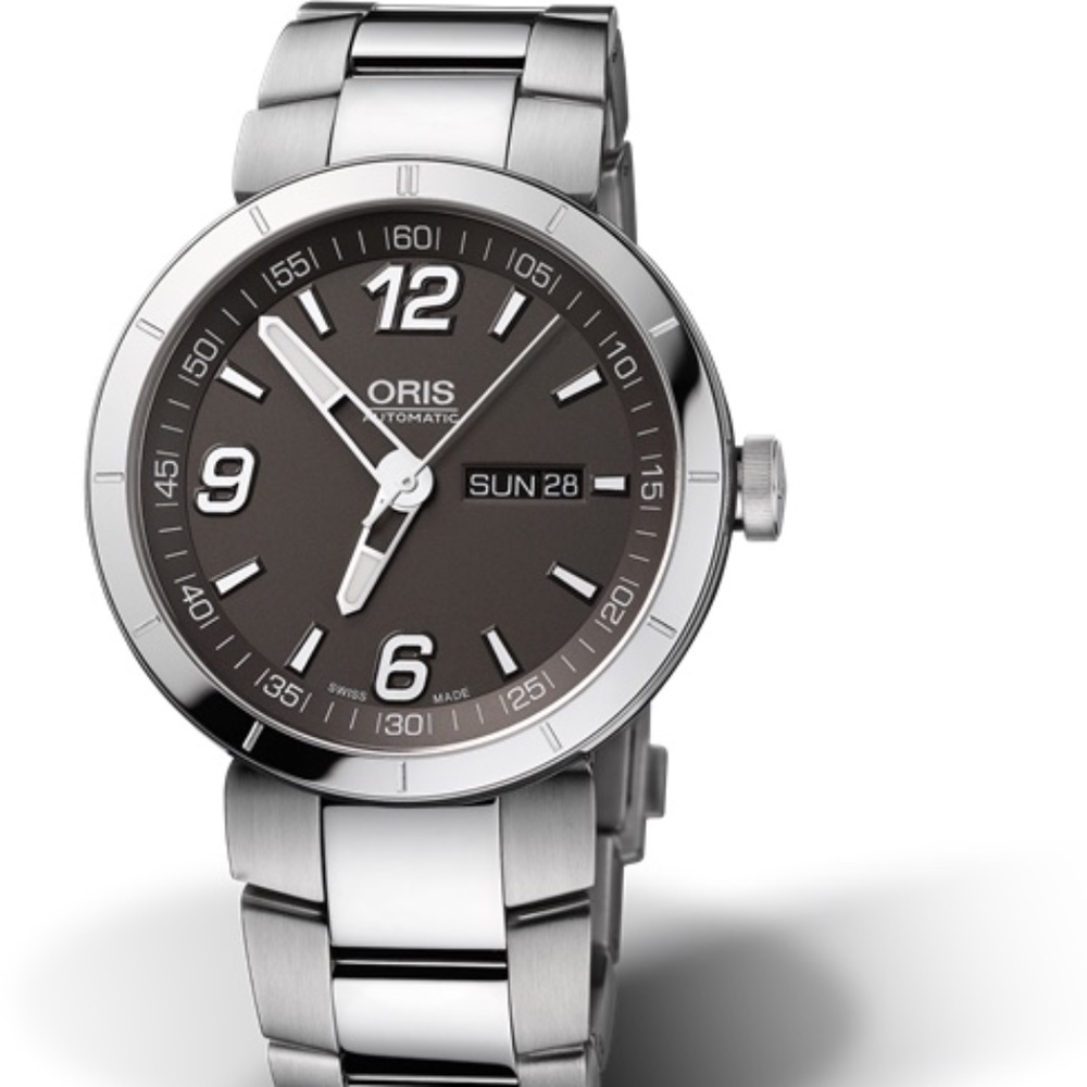 TT1, 43.00 mm, Stainless steel w/Box